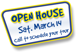 Open House: March 14th