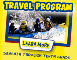 Travel Program - Seventh through Tenth Grade